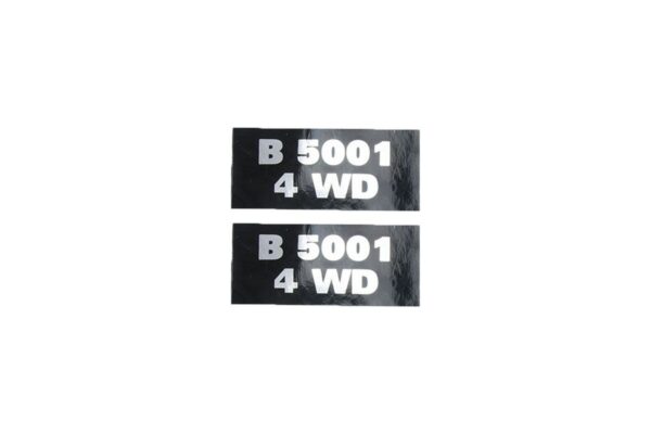 Kubota B5001 Adesivi 4WD