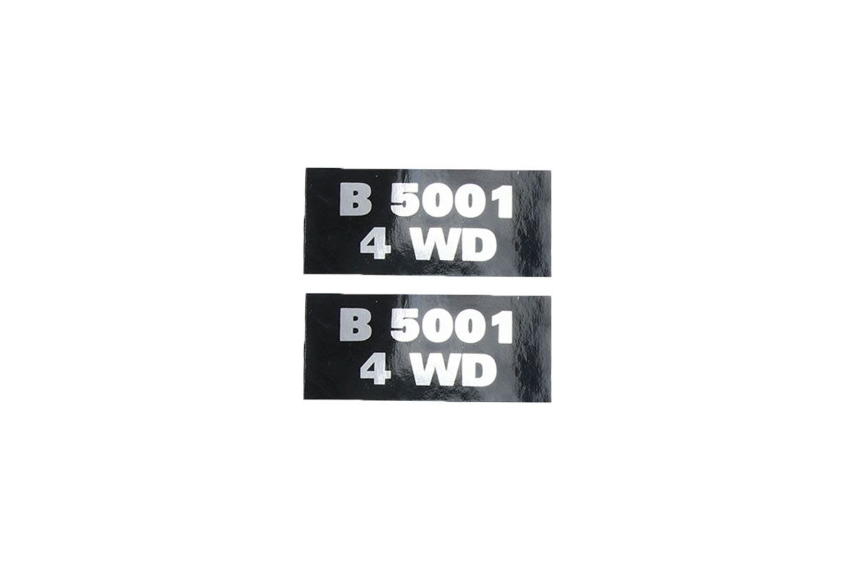 Kubota B5001 Adesivi 4WD
