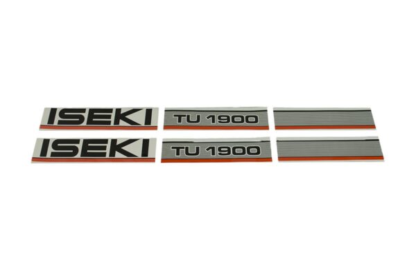Set Adesivi decalcomania cofano Iseki TU1900