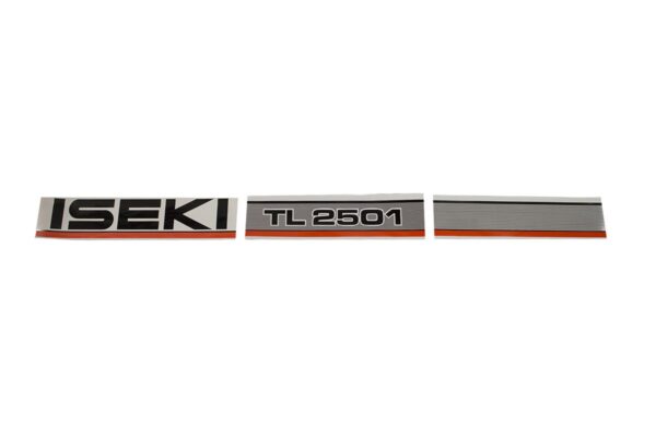 Set Adesivi decalcomania cofano Iseki TL2501