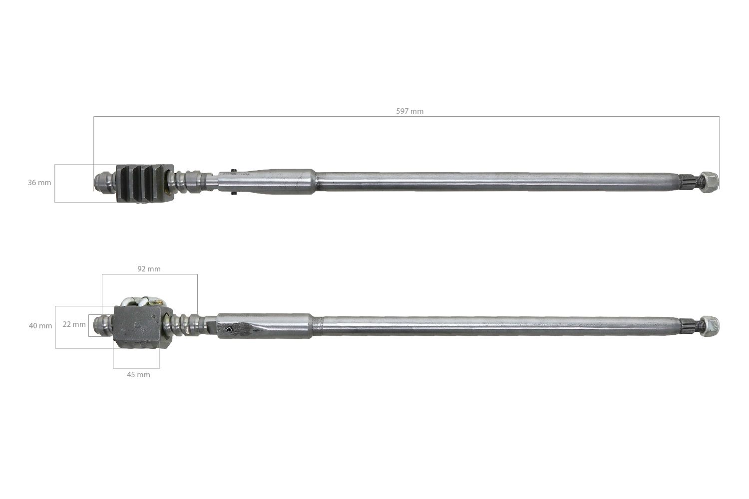 Albero dello sterzo Yanmar YM, YMG