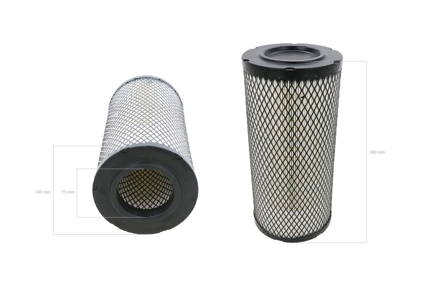 Filtro aria Iseki NT, NTA, SF, TG, TLE, Massey Ferguson, Yanmar, Hitachi,