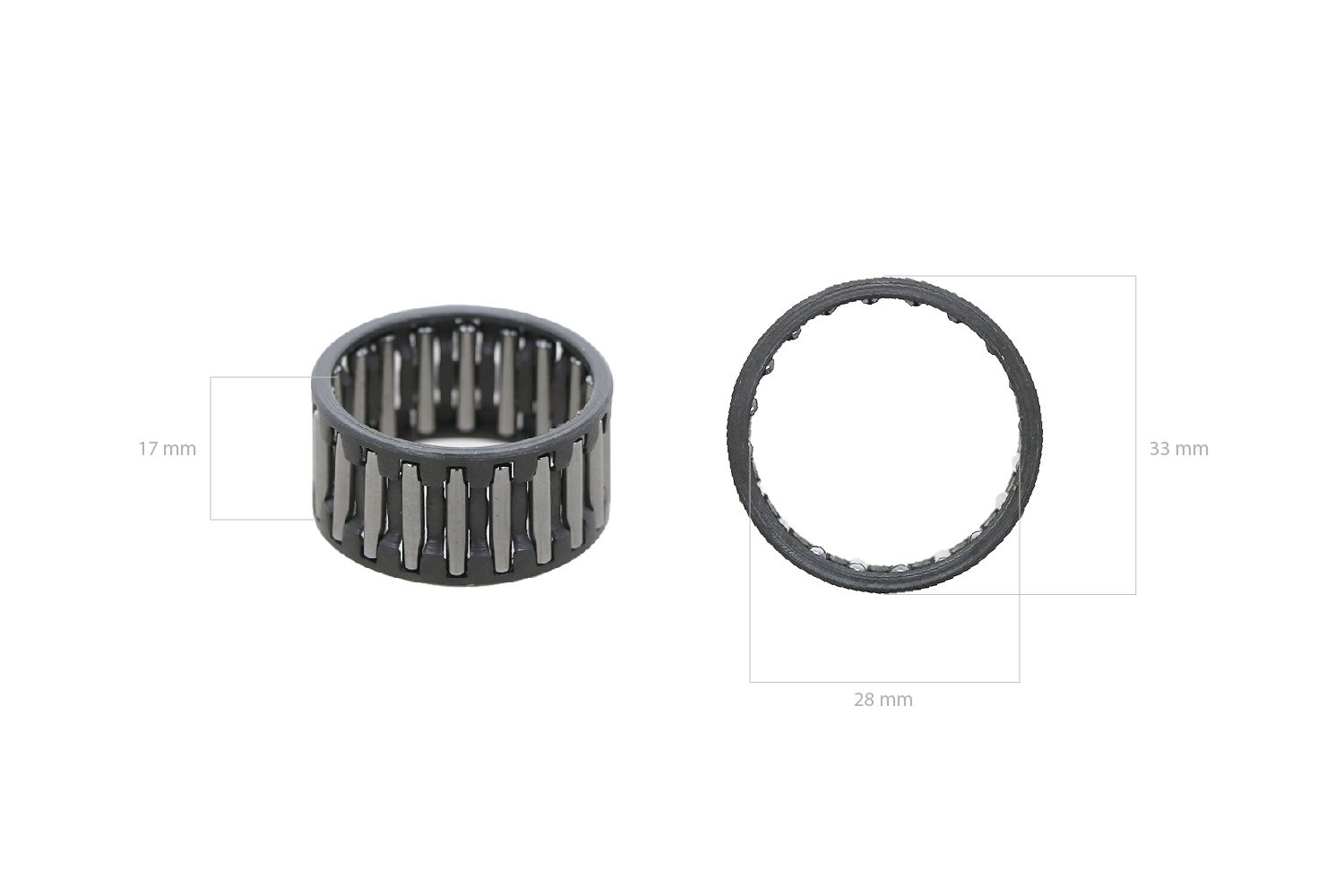 Cuscinetto a rulli assale anteriore Yanmar YM1500D Rosso
