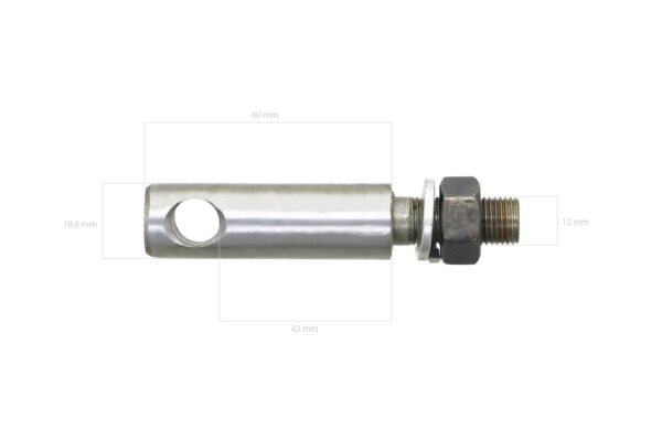 Perno braccio di sollevamento Yanmar YM155, YM1300, John Deere 650, 655, 670, 750, 755, 756, 770, 790, 850, 855, 856, 870, 950, 955, 970, 990, 1050, 1070, 3005, 4005 - immagine 2