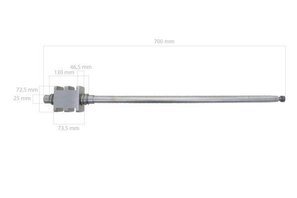 Albero dello sterzo Zetor 2011, 2511, 5511, Usrsus C360 - immagine 5