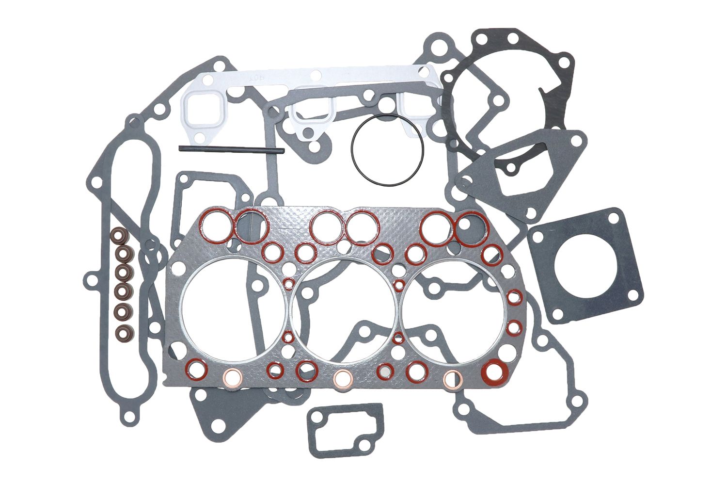 Kit Guarnizioni testata Iseki E3112, TM, TF, SIAL, TXG, SXG, SF, SFH, SGR, SXH, Massey Ferguson 1220, 1225, 1523, GC-SERIE, Mitsubishi,