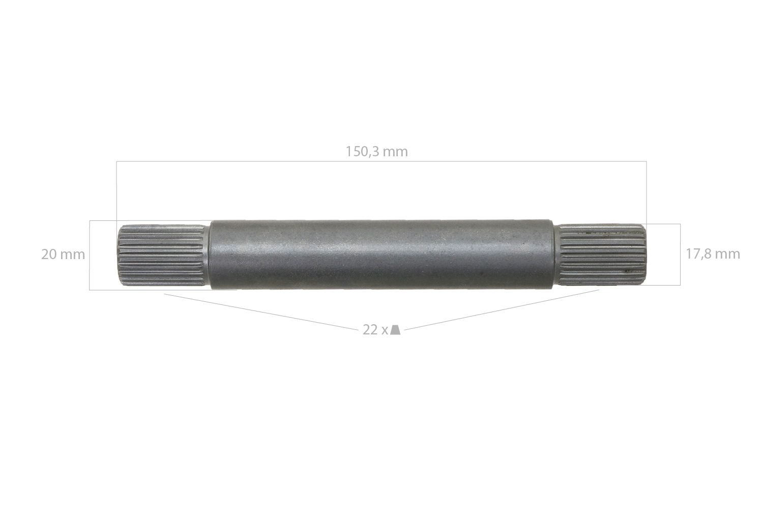 Iseki trasmissione finale assale TM3160, TM215, TM217, TM223