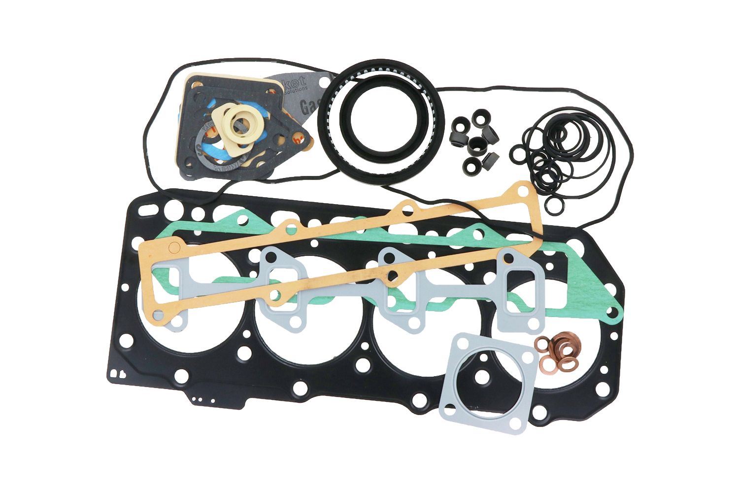 Kit guarnizioni testata Yanmar Marine 4JH3, 4TNE84, Komatsu 4D84E, SD84E, John Deere 4020