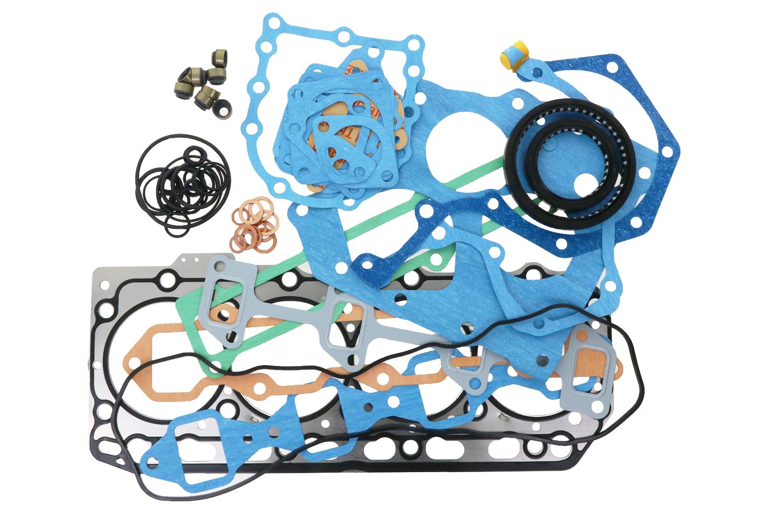Kit guarnizioni testata Yanmar 4TNE88, 4TNV88, Yanmar Marine 4JH4AE, 4JH4-E, 4JH5E, Komatsu 4D88E