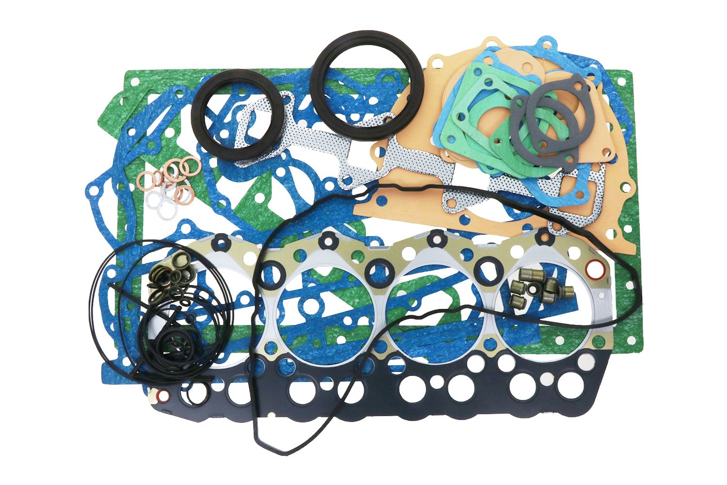 Kit guarnizioni testata Mitsubishi S4S, Caterpillar C3.4., Perkins 804C-33, Clarck, Nissan, Sole, etc.