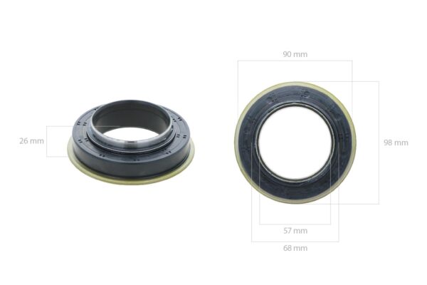 Anello per steekaskeer (ottavo) Iseki Geas, TG-, TK-Types, Massey Ferguson - immagine 4