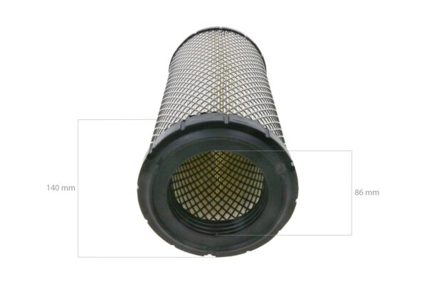 Filtro aria, Mitsubishi, Yanmar, Bobcat, New-Holland, Kubota - immagine 4