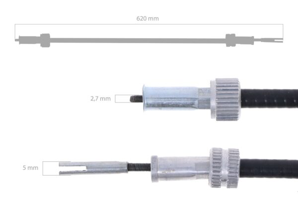 Cavo contaore Kubota B1-14, B1-15, B1-16, B1-17 - immagine 3