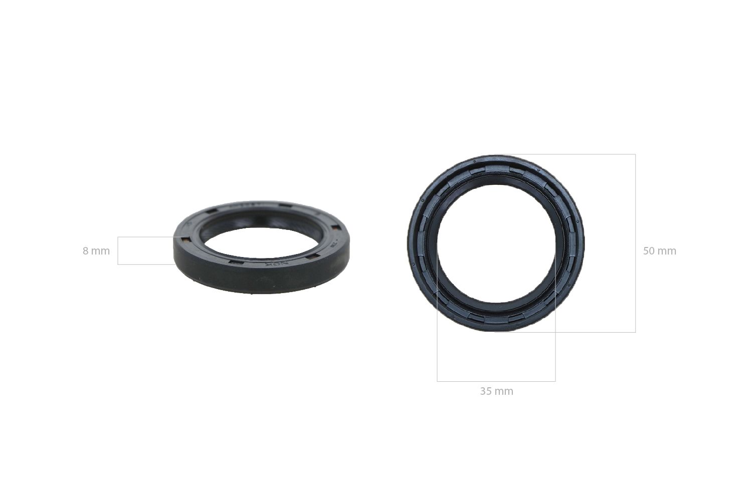 Guarnizioni Albero (anteriore) Mitsubishi K3, K4, MVS3L, MVS3L2, S3L, S3L2, S4L, S4L2, Captain, Startrac, Etc.,