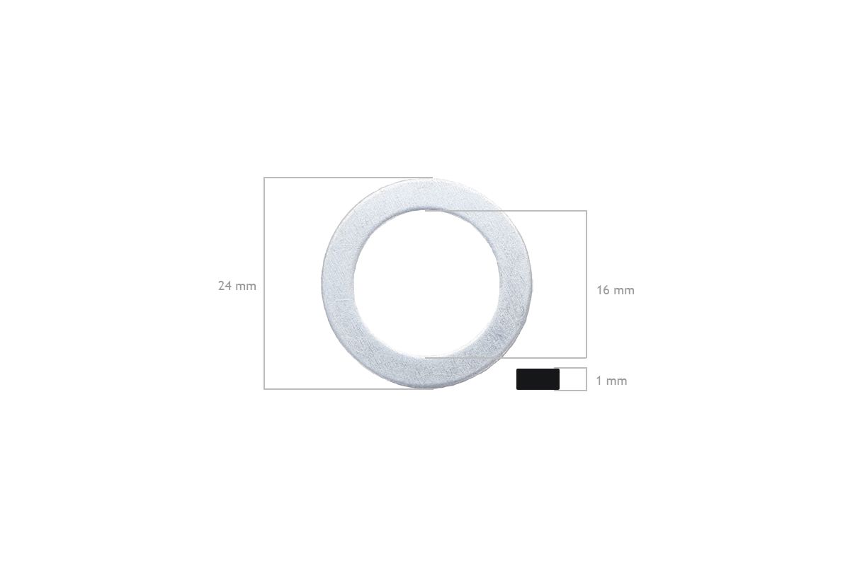 Anello di tenuta tubo dell'olio Mitsubishi, S3L, S3L2, S4L, S4L2, Captain, Startrac, Etc.,
