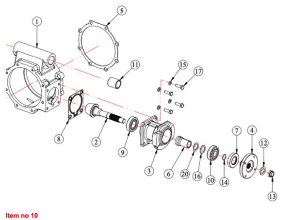 Cuscinetto a rulli conici 30304 4WD + HST Captain, Startrac, Antonio Carraro, Etc., - immagine 5