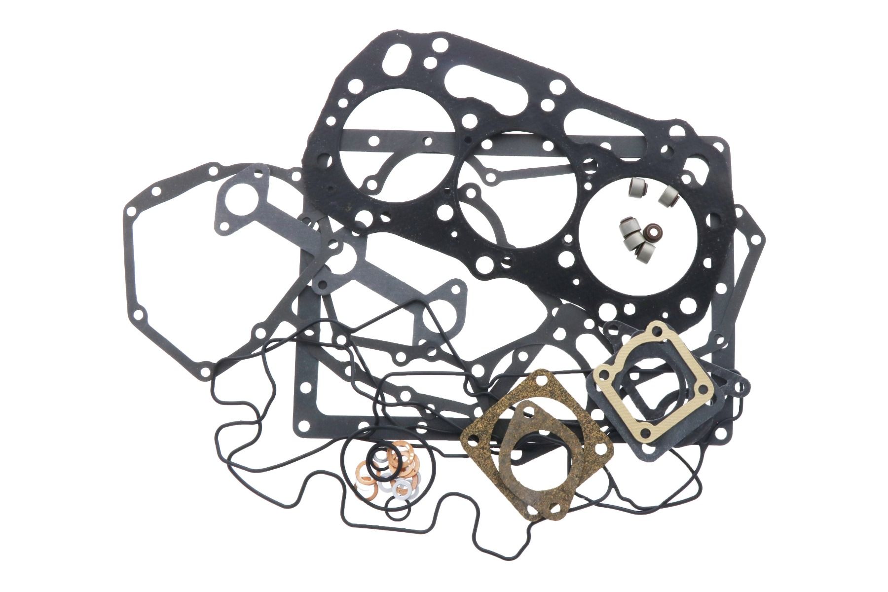 Kit guarnizioni testata Shibaura N843, J843, Perkins 403C-15, 403C-17, 403D-15, 403D-17, Caterpillar C1.5, C2.2, 3013,