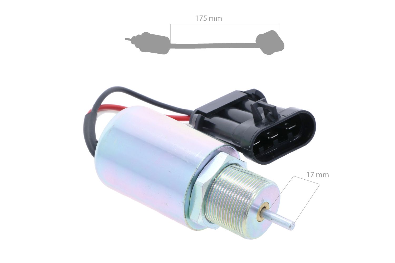 Solenoide di arresto Mitsubishi L3A, L3C, L3E, L3E2