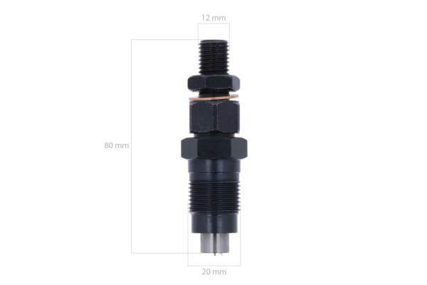 Ugello di iniezione carburante Mitsubishi K4N, L2C, L2E, L3A, L3C, L3E, L3E2, S3L, S3L2, S4L, S4L2, S4Q, S4Q2, Captain, Startrac, Etc., - immagine 2