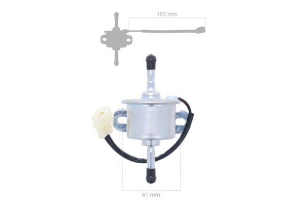 Yanmar Pompa sollevamento carburante 2TNV70, 2V750, 3TNV76, 4TNV84T, 4TNV88, 3TNV88, 4TNV106, John Deere, Barrus Shire, Komatsu - immagine 2