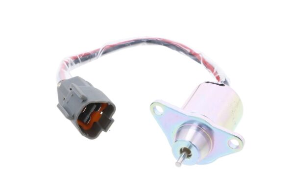 Solenoide di arresto Yanmar 3TNE88, 3TNV70, 3TN76, 3TNV82, 3TNV88, John Deere, 4200, 4300, 4400, 4500, 4600, 4700, Komatsu, Hyundai - immagine 2