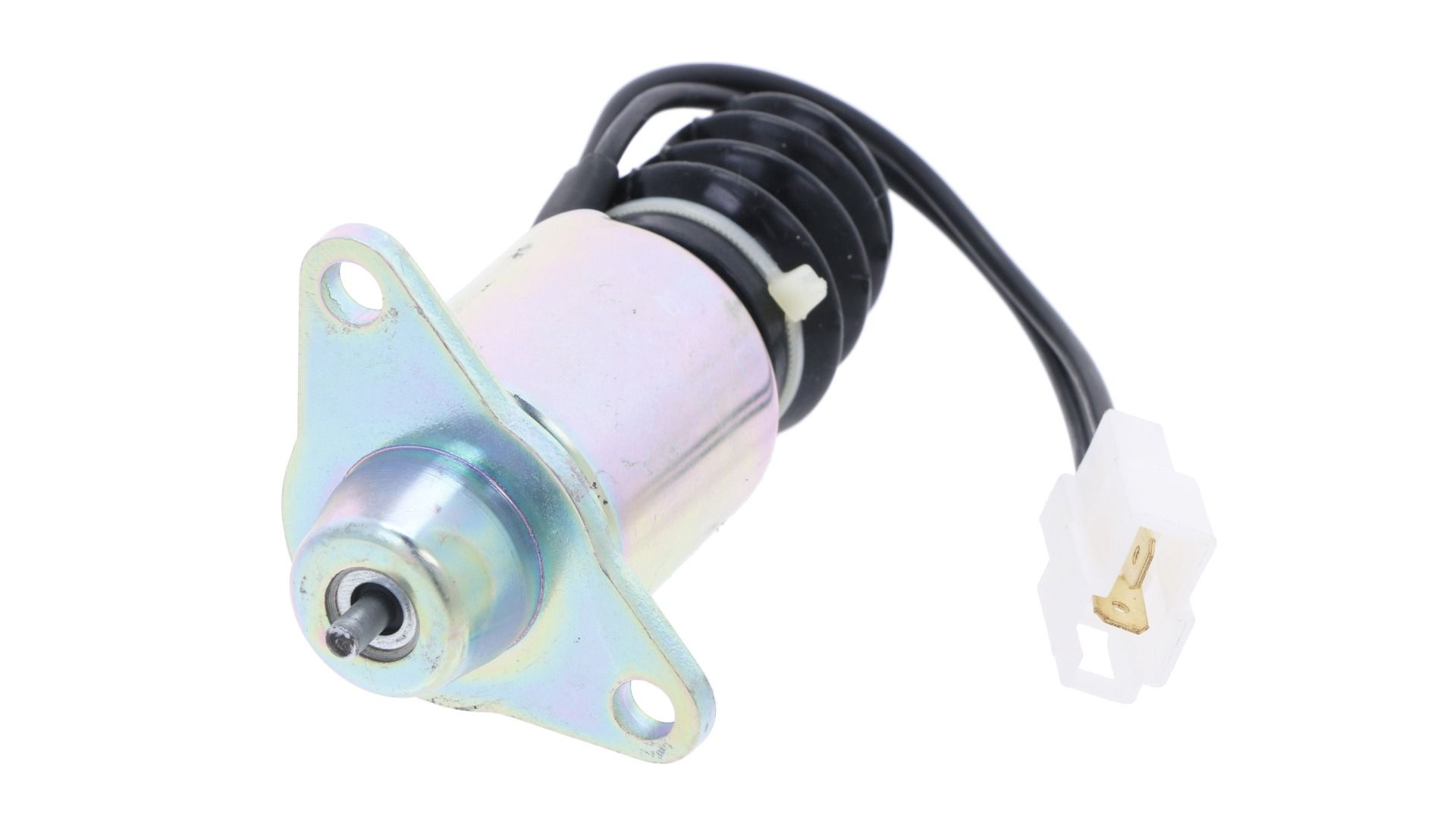 Solenoide di arresto 12 volt Yanmar Marine 2YM15, 3YM20, 3YM30, 3YM30AE, 3JH4E, 3JH5AE, 3JH5E, 4JH4AE, 4JH4E, 4JH5E,