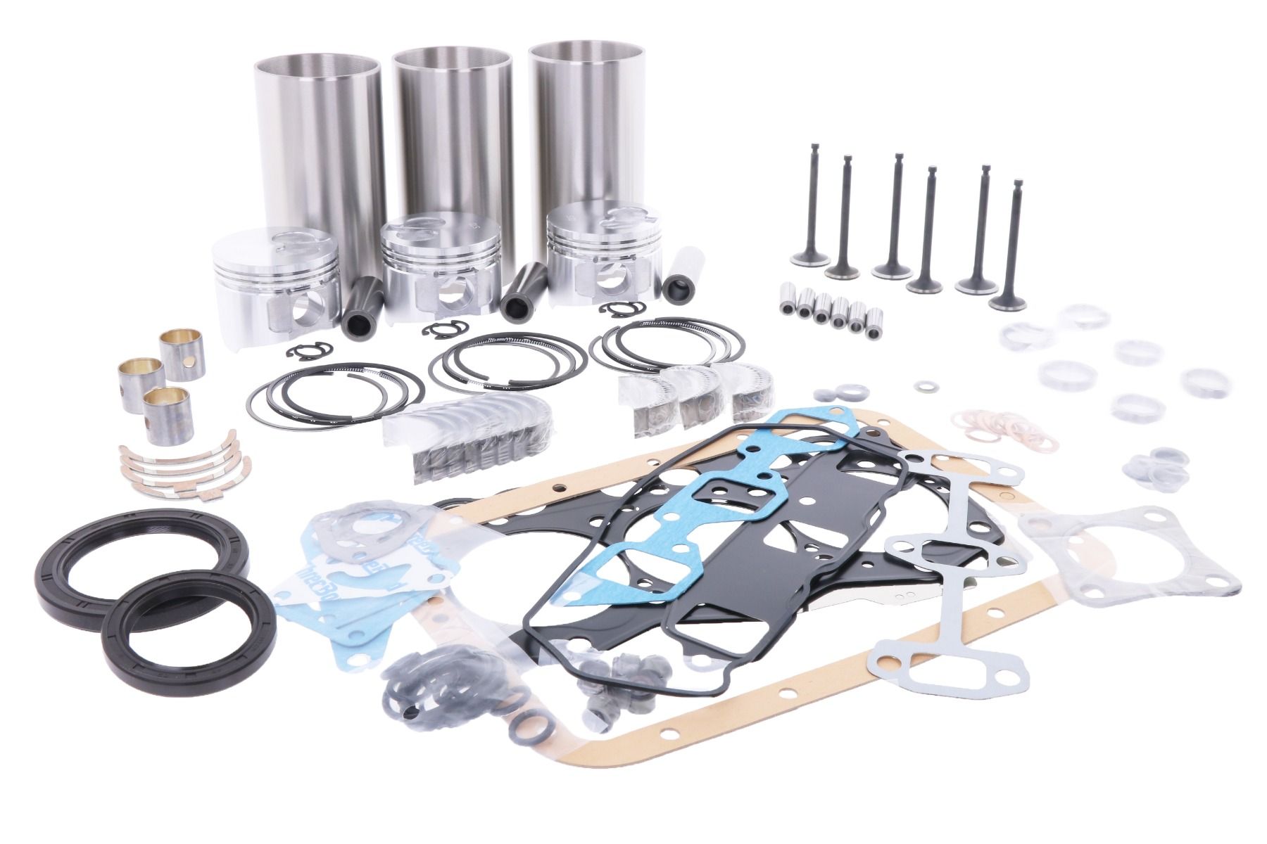 Kit di revisione motore Yanmar (iniezione indiretta) 3TNE68, Komatsu 3D68E
