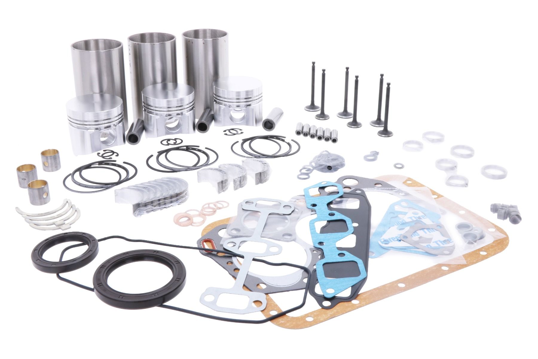 Kit di revisione motore Yanmar 3TN72 (iniezione indiretta)