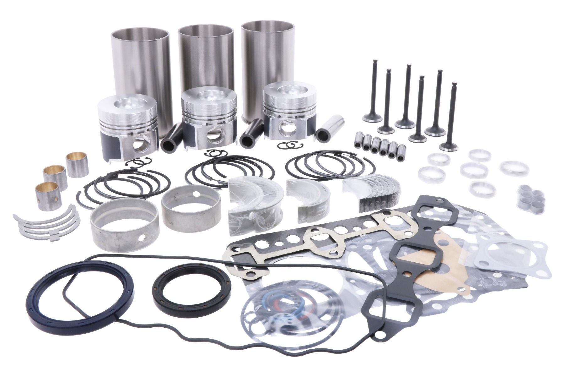 Kit di revisione motore Yanmar 3TN75, F165, F175, FX165, FX175, CA220, YSR2100