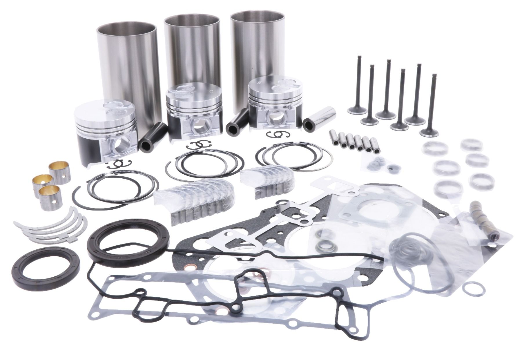 Kit di revisione motore (iniezione indiretta) Yanmar 3TNV76, Komatsu 3D76E