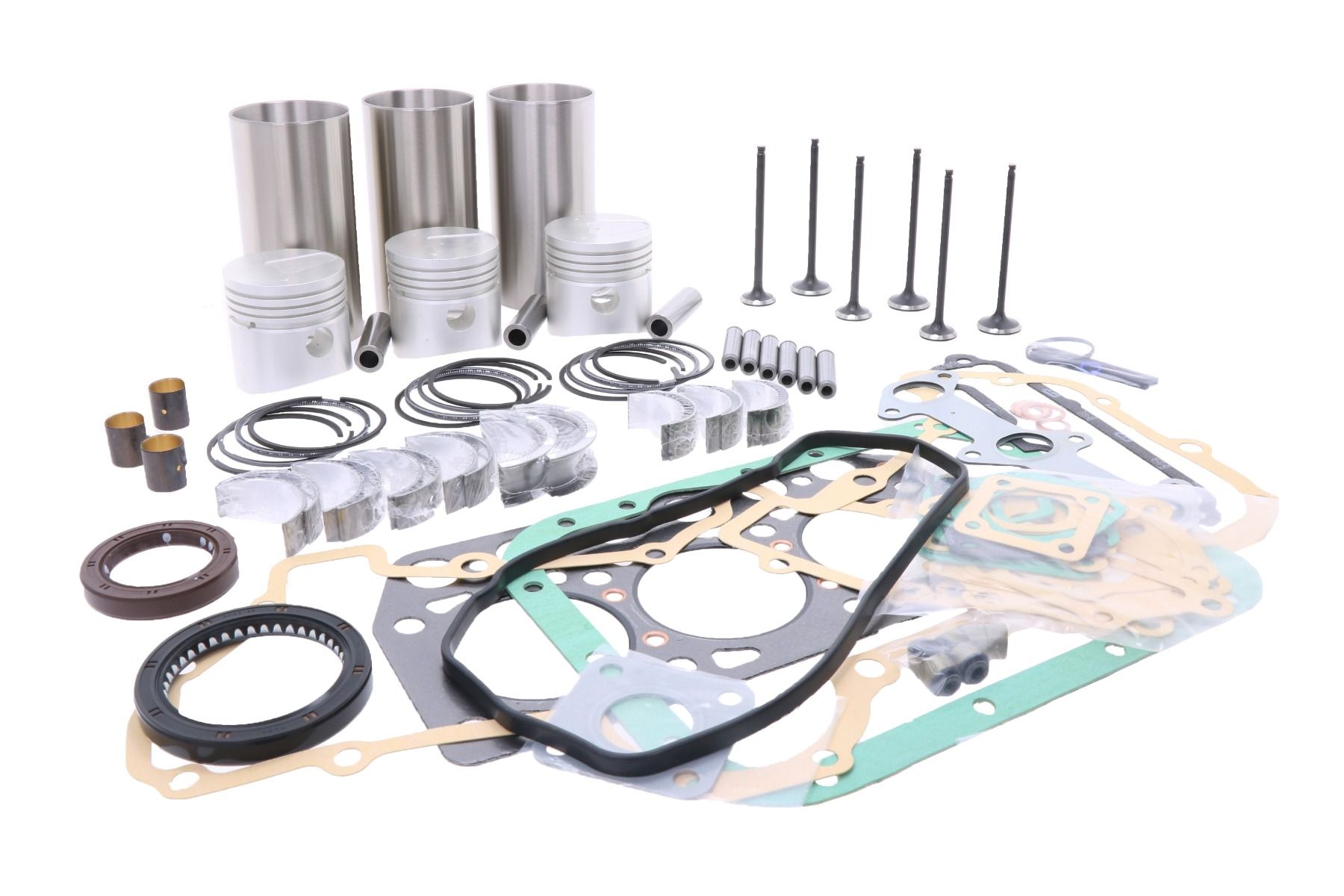 Kit di revisione motore Mitsubishi K3D, MTE1800, MT210, Iseki TU, Landhope, Toro GM, Groundmaster, Suzue, Weidemann