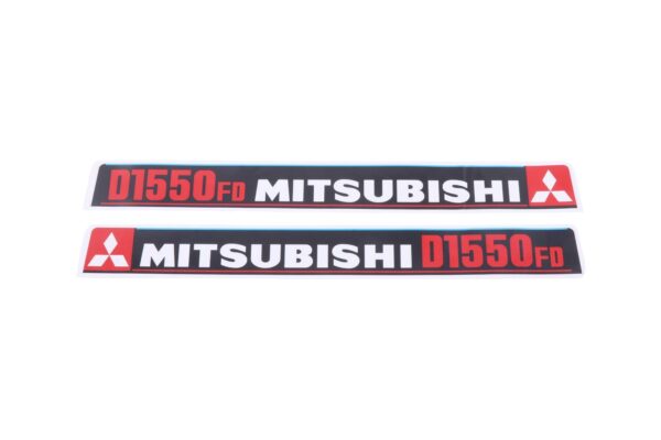 Adesivi decalcomania cofano Mitsubishi D1550