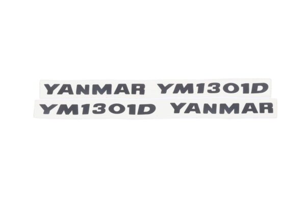 Set Adesivi decalcomania cofano Yanmar YM1301