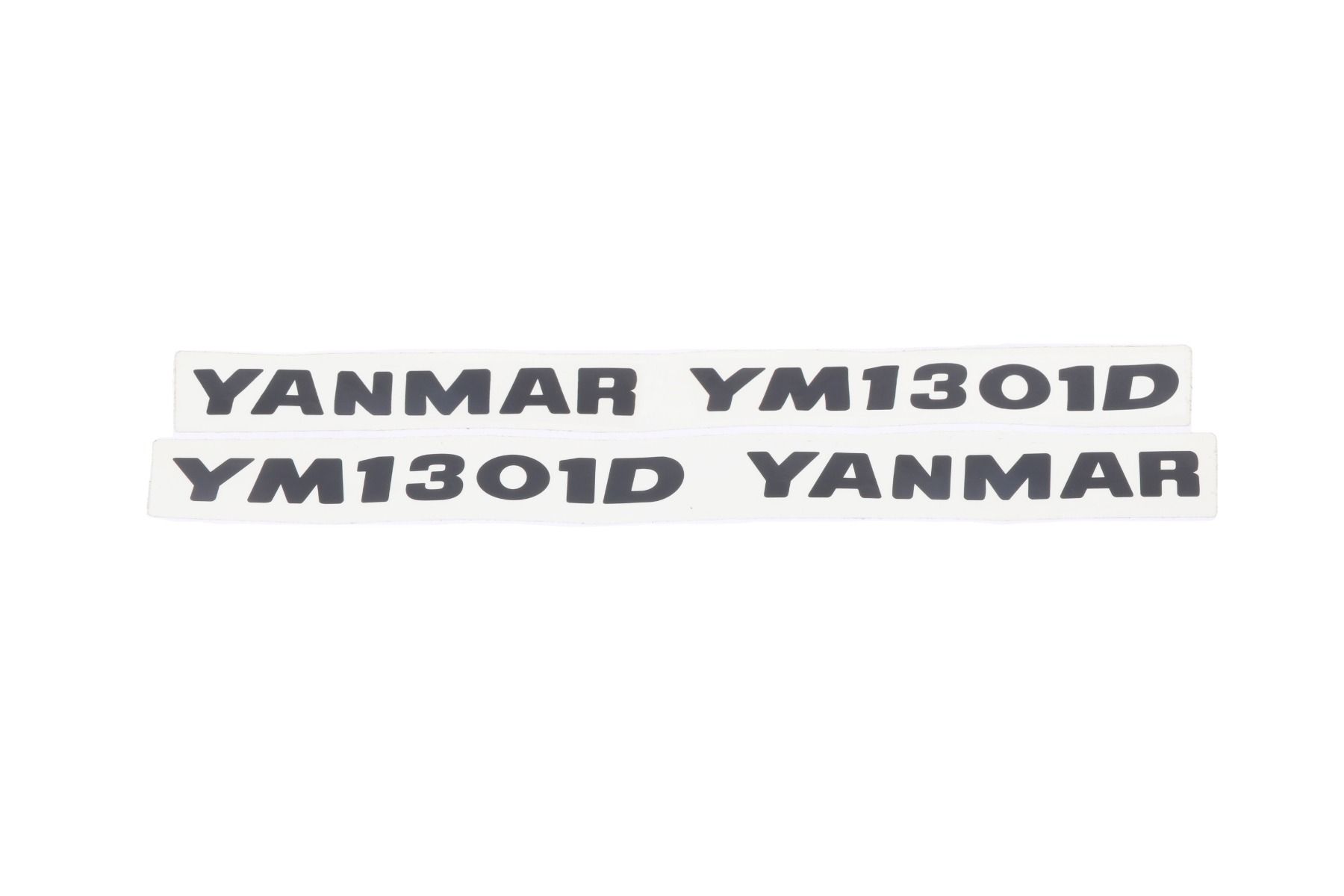 Set Adesivi decalcomania cofano Yanmar YM1301