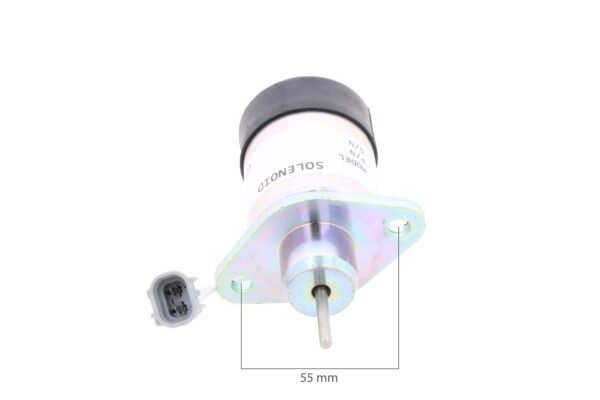 Solenoide di arresto 12V Kubota D1503, V2203, V2403, V2607, V3300, V3307, V3600, V3800, - immagine 3