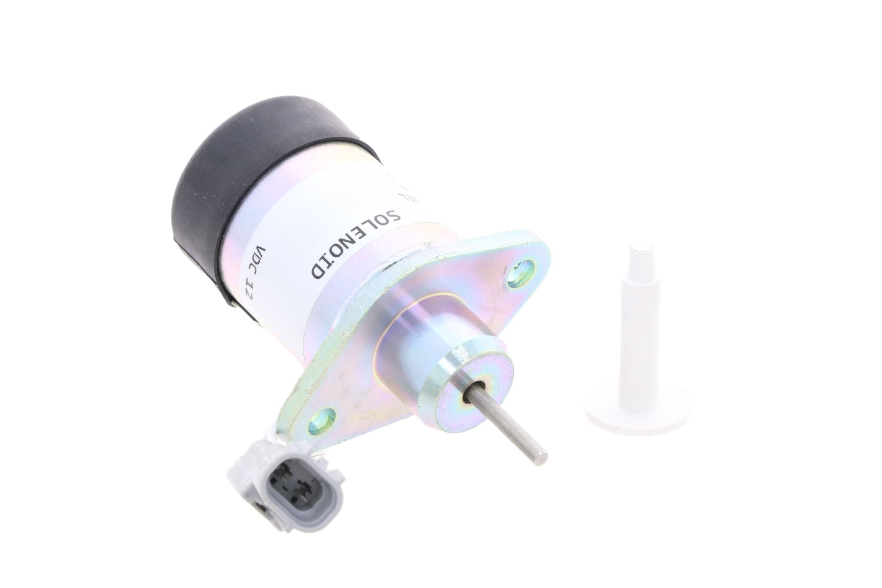 Solenoide di arresto 12V Kubota D1503, V2203, V2403, V2607, V3300, V3307, V3600, V3800,