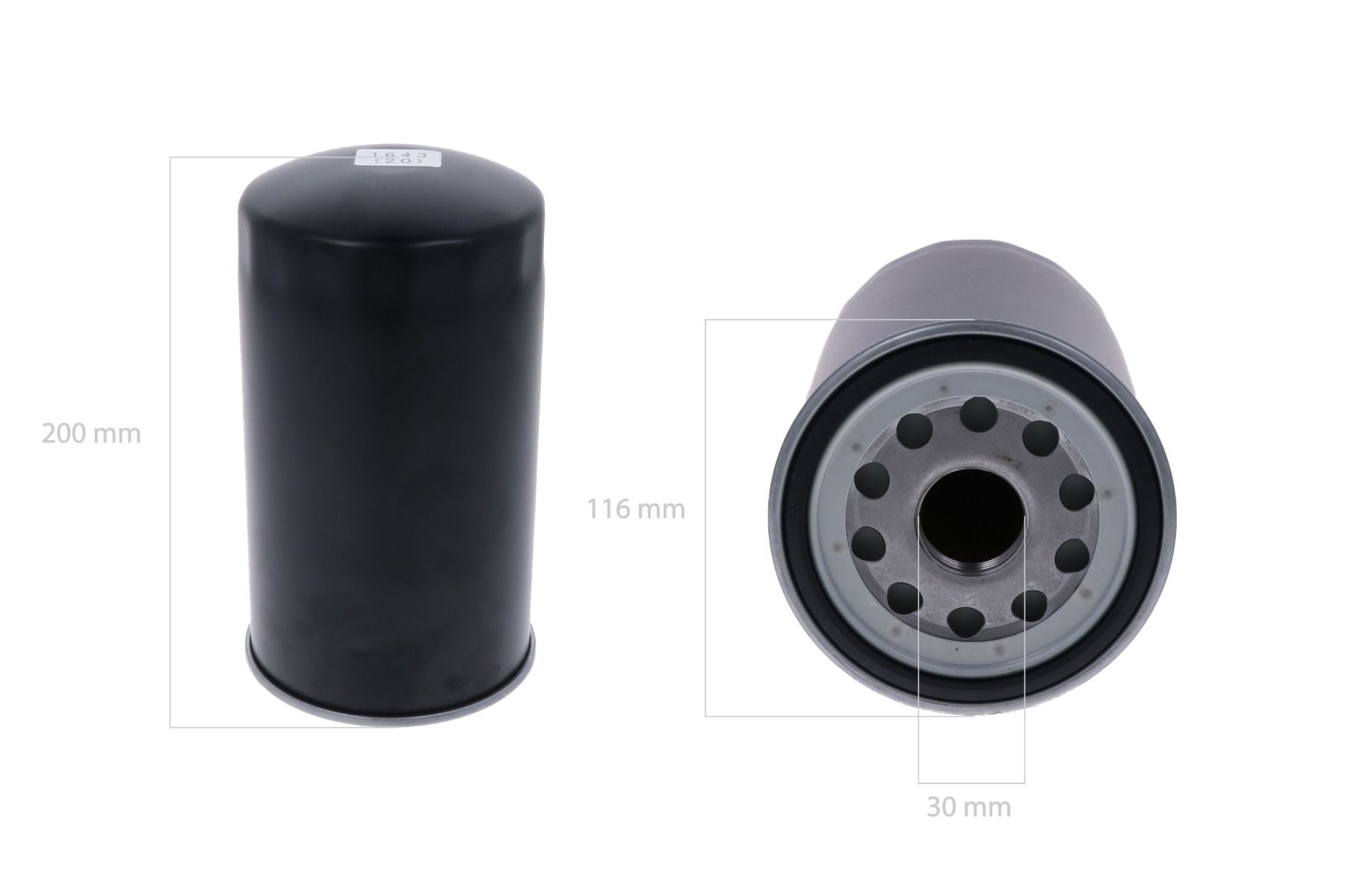 Filtro idraulico Iseki Geas, TG, TJ, TK, AGCO ST, Challenger MT, Massey Ferguson 1240, 1250, 1260, 1531, 1533, 1540, 1547, 1552