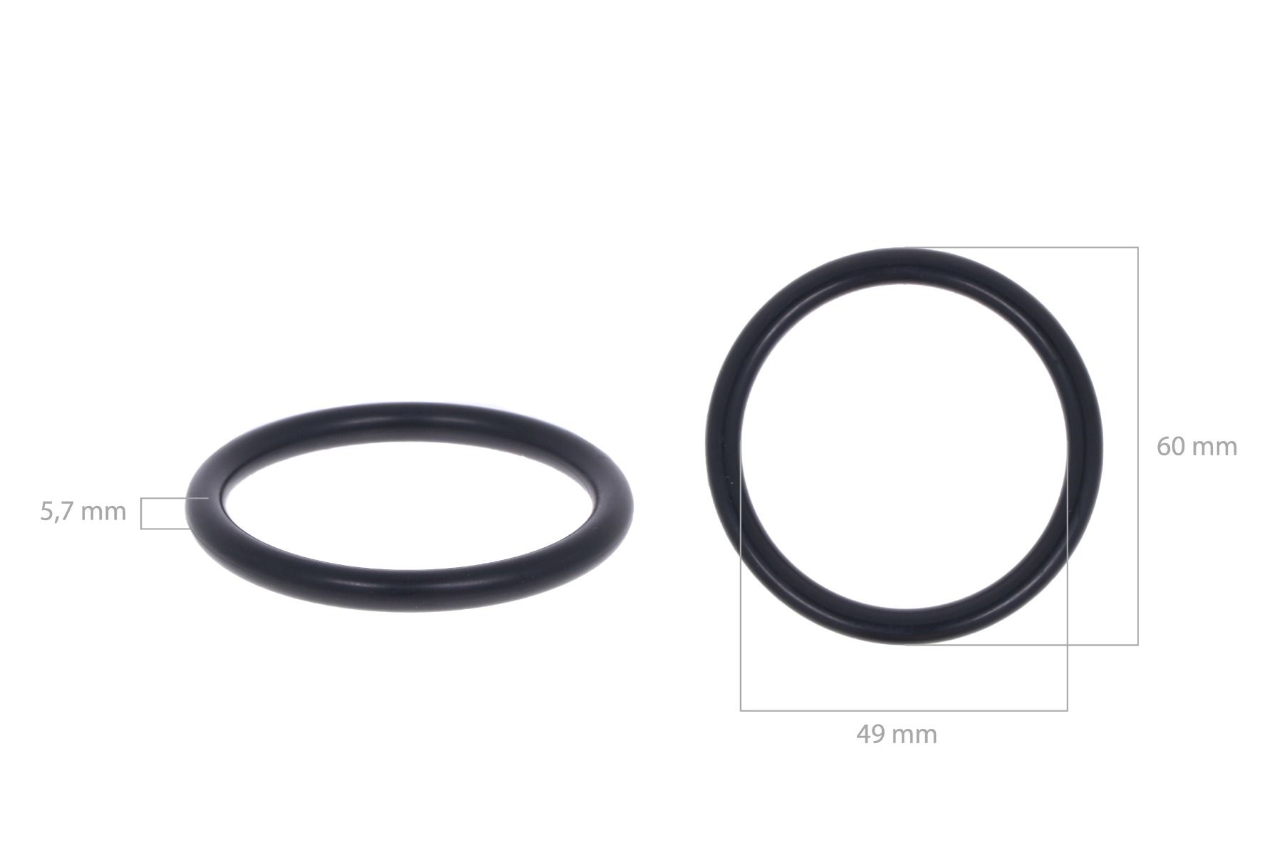 Pistone di sollevamento con O-ring Iseki TU, TS, TX, Bolens, Massey Ferguson, White, Kubota B-Serie