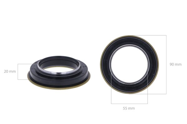 Guarnizione assale posteriore 4WD Iseki AT, ICT, NT, TA, TG, TK, TLE, 5150, Massey Ferguson 1165, 1547, 1747, - immagine 4