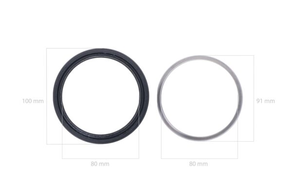 Guarnizione assale anteriore 4WD Kubota GL, L, L1-tipi, Hinomoto NX-tipi - immagine 2