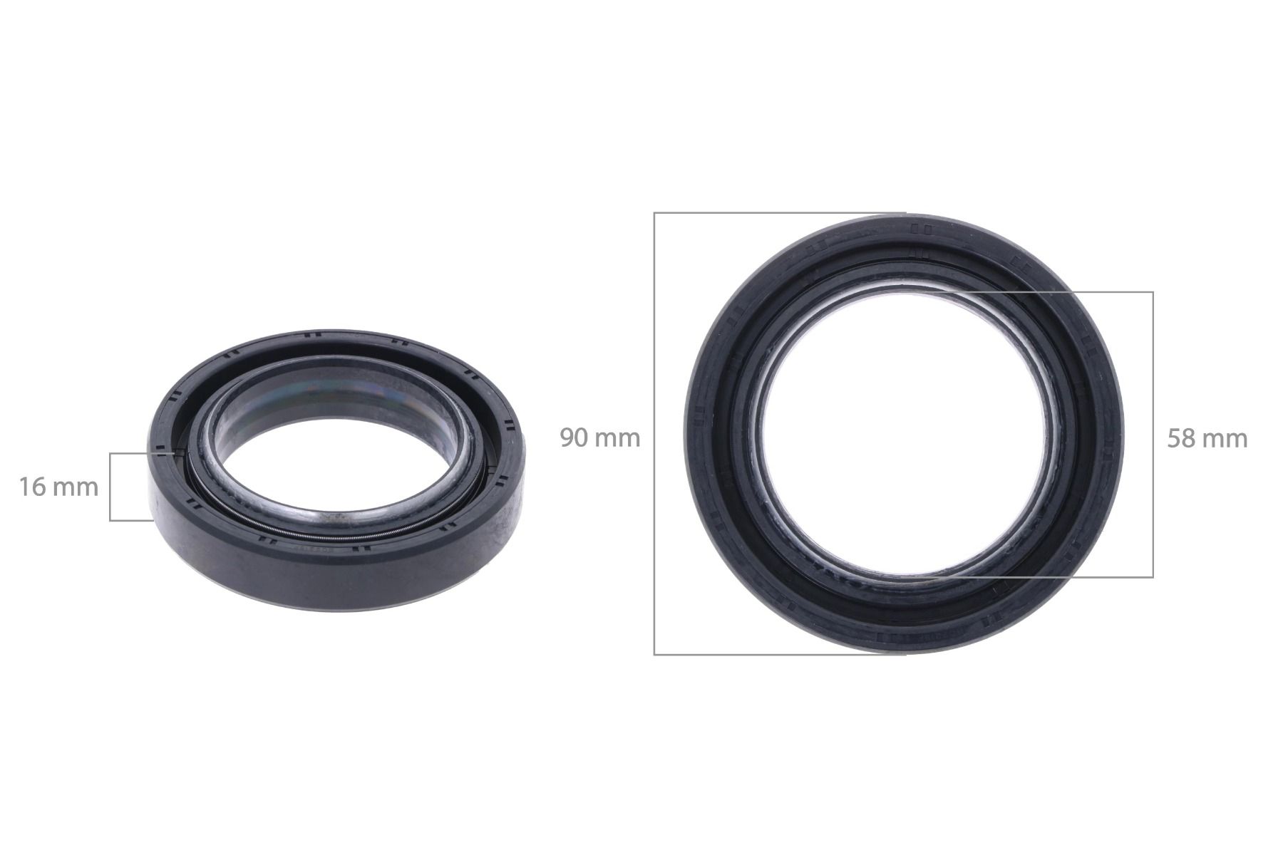 Guarnizione assale posteriore Kubota GL, L, L1-Tipi, Hinomoto NX-Tipi