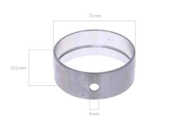 Boccola cuscinetto albero motore STD Shibaura N843, N844, Perkins 103, 104, 403, 404, Caterpillar 3013, 3013C, 3014, 3024, 3024C, - immagine 2