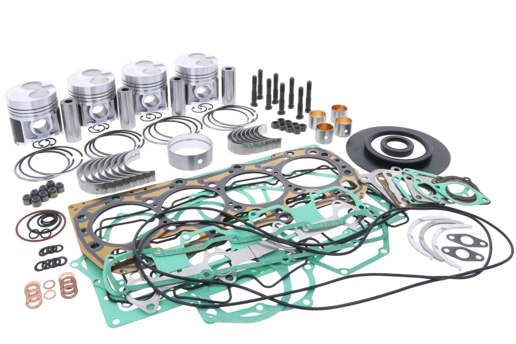 Kit di Revisione Motore STD Shibaura N844LT-D, Perkins 404D-22TA, Caterpillar C2.2,