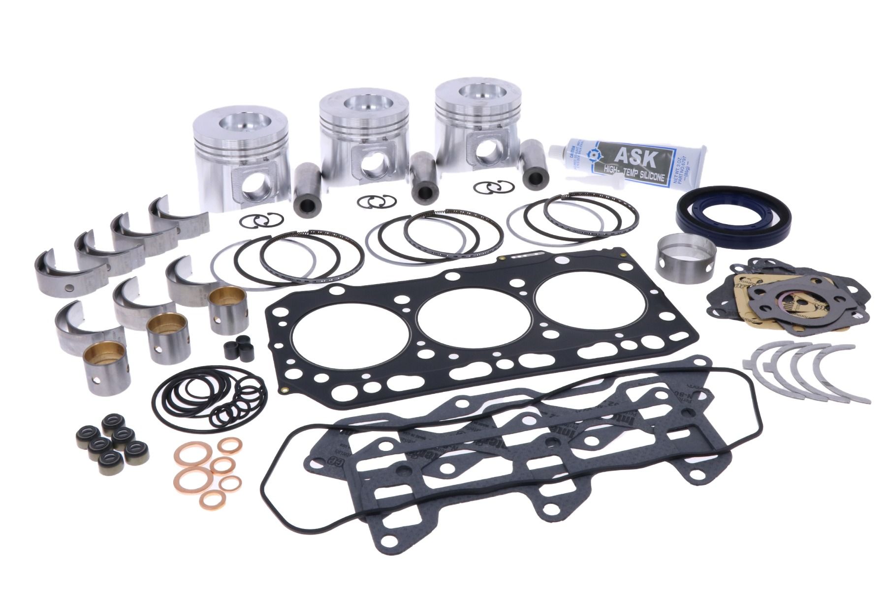 Kit di Revisione Motore STD Yanmar 3TNE84, 3TNE84T, Komatsu 3D84E, S3D84E,