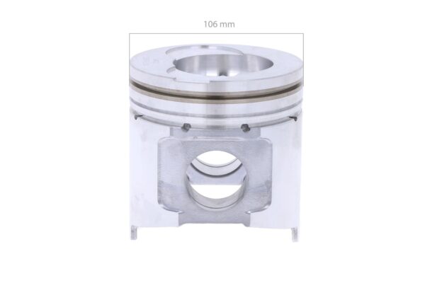 Kit Anello e Pistone Iniezione diretta +0.25mm Yanmar 4TNE106T, Komatsu 4D106, - immagine 2