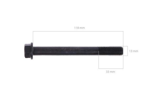 Vite a testa cilindrica Yanmar 4TNE106, 4TNV106, Marine, Komatsu 4D106, S4D106, - immagine 2