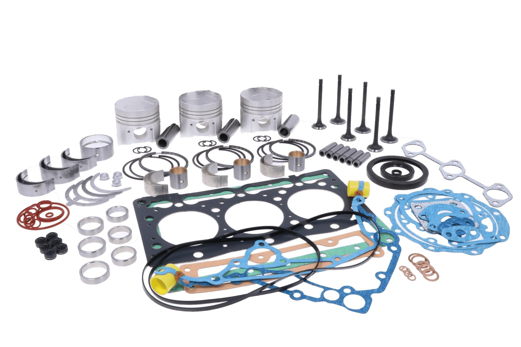 Kit di Revisione Motore Kubota D905, Airman, Bobcat, Hinomoto, etc.