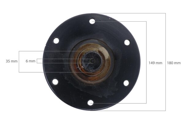 Fuso a snodo Assale anteriore 4WD Iseki TE-TL-, Tu-Tipi 3025, Bolens G274, 2704, - immagine 2