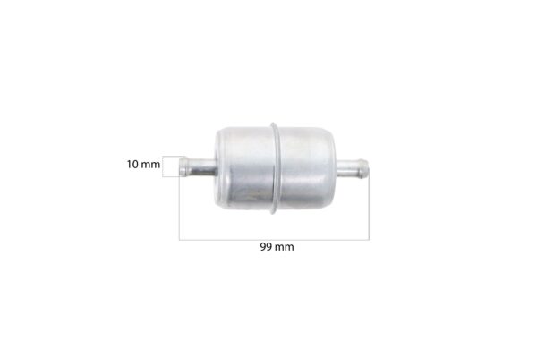(Pre)filtro carburante in-line universale 10mm - immagine 2