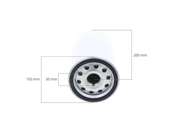 Filtro idraulico, filtro della trasmissione Iseki SF-, TG-, TH-Types, Massey Ferguson, Challenger, - immagine 3